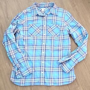LL Bean flannel button down